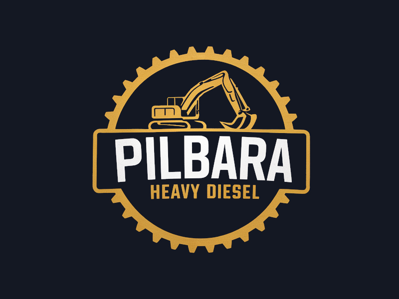 Pilbara Heavy Diesel logo design by jandu