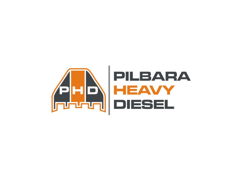 Pilbara Heavy Diesel logo design by Diancox