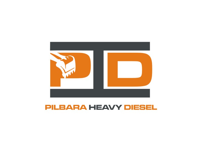 Pilbara Heavy Diesel logo design by Diancox