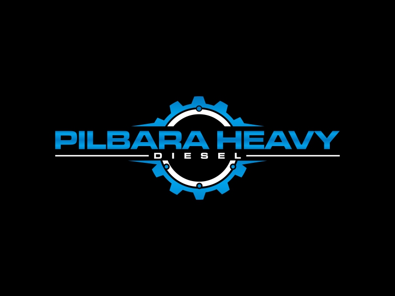 Pilbara Heavy Diesel logo design by luckyprasetyo