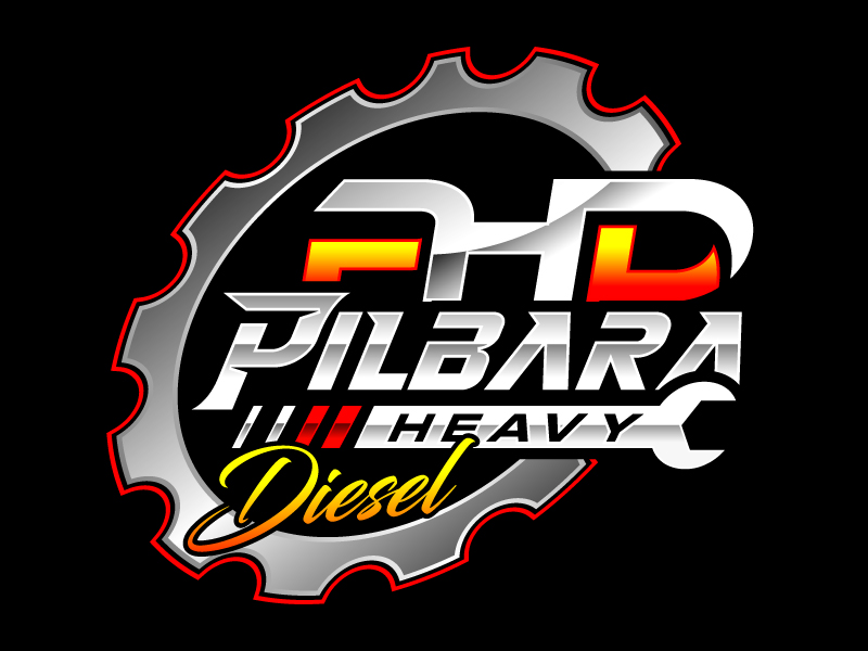 Pilbara Heavy Diesel logo design by wriddhi