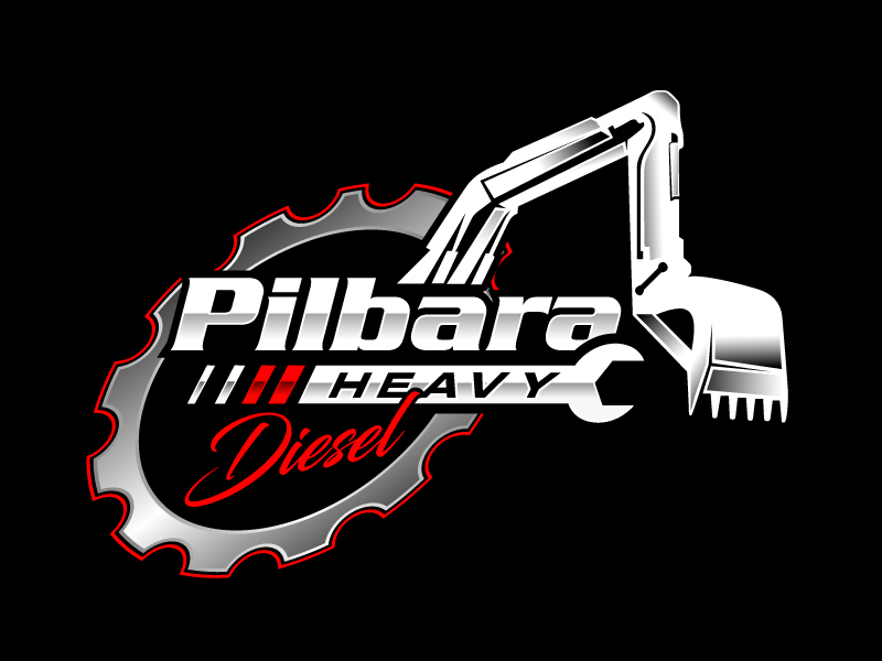 Pilbara Heavy Diesel logo design by wriddhi