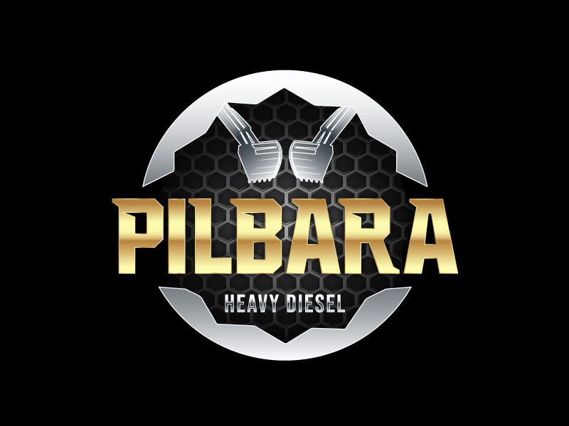 Pilbara Heavy Diesel logo design by Sami Ur Rab