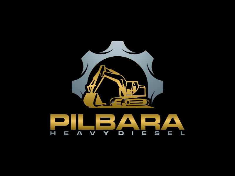 Pilbara Heavy Diesel logo design by Asyraf48