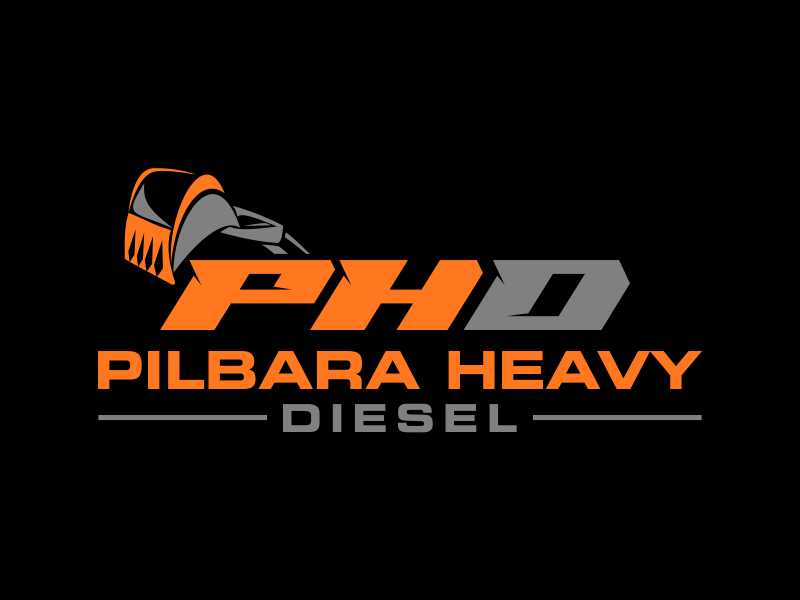 Pilbara Heavy Diesel logo design by done