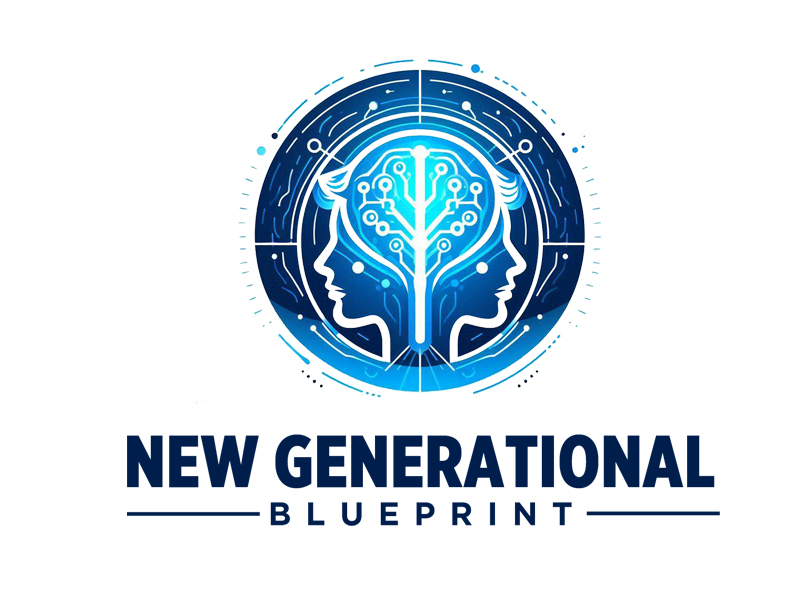 New Generational Blueprint logo design by senja03