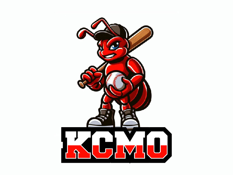 KCMO Fireants hat logo design logo design by Bright Ritchil