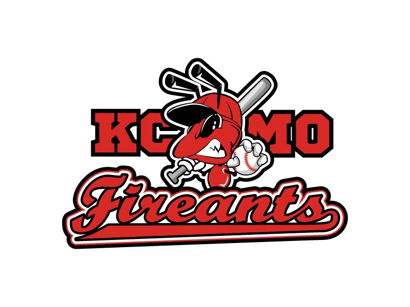 KCMO Fireants hat logo design logo design by IanGAB
