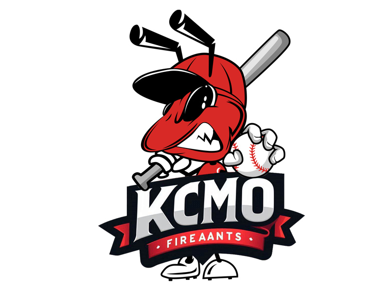 KCMO Fireants hat logo design logo design by Febriyani
