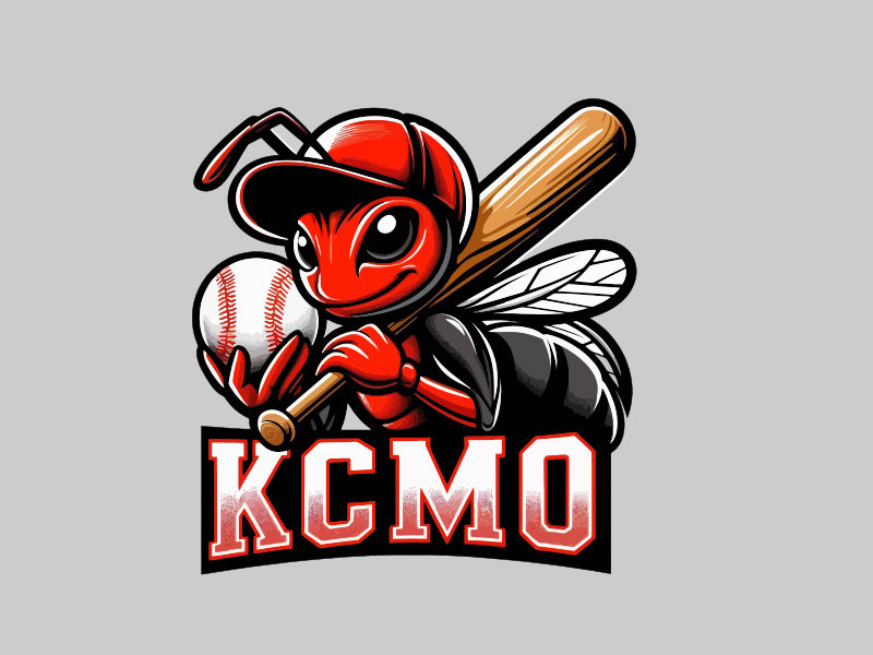 KCMO Fireants hat logo design logo design by mjmdesigns