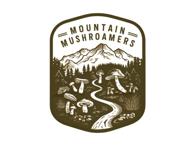 Mountain MushRoamers logo design by Charii