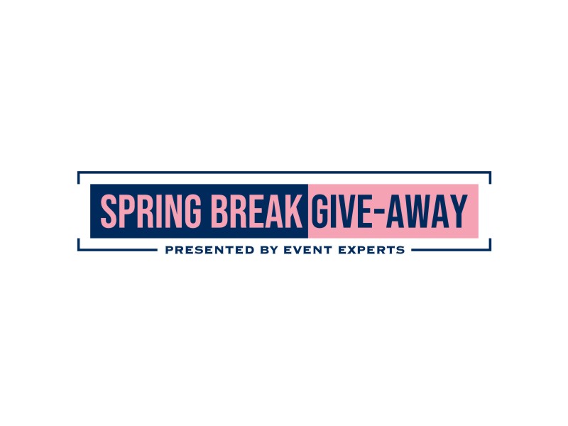 Spring Break Give-away Presented By Event Experts logo design by lintinganarto