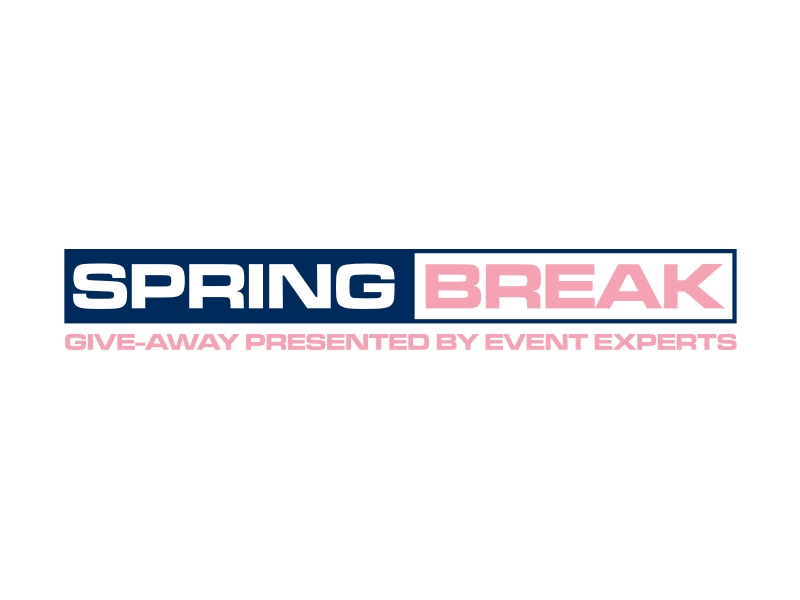 Spring Break Give-away Presented By Event Experts logo design by IM.ART