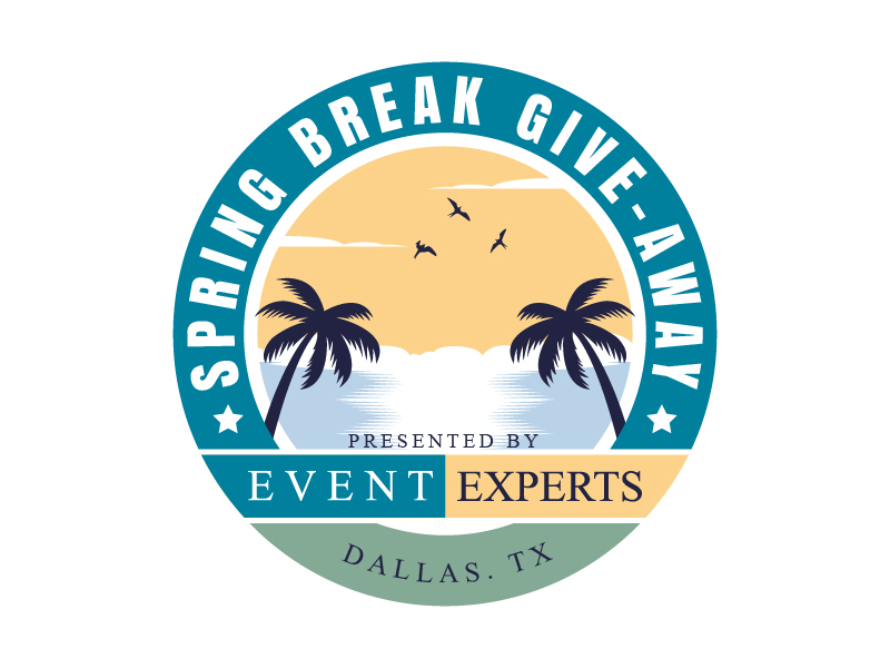 Spring Break Give-away Presented By Event Experts logo design by maya