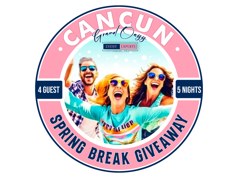 Spring Break Give-away Presented By Event Experts logo design by MUSANG