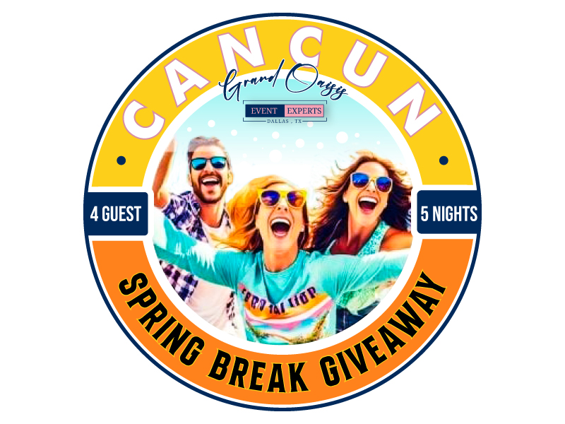 Spring Break Give-away Presented By Event Experts logo design by MUSANG