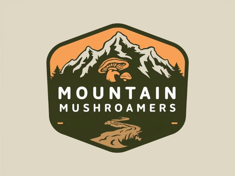 Mountain MushRoamers logo design by iffikhan