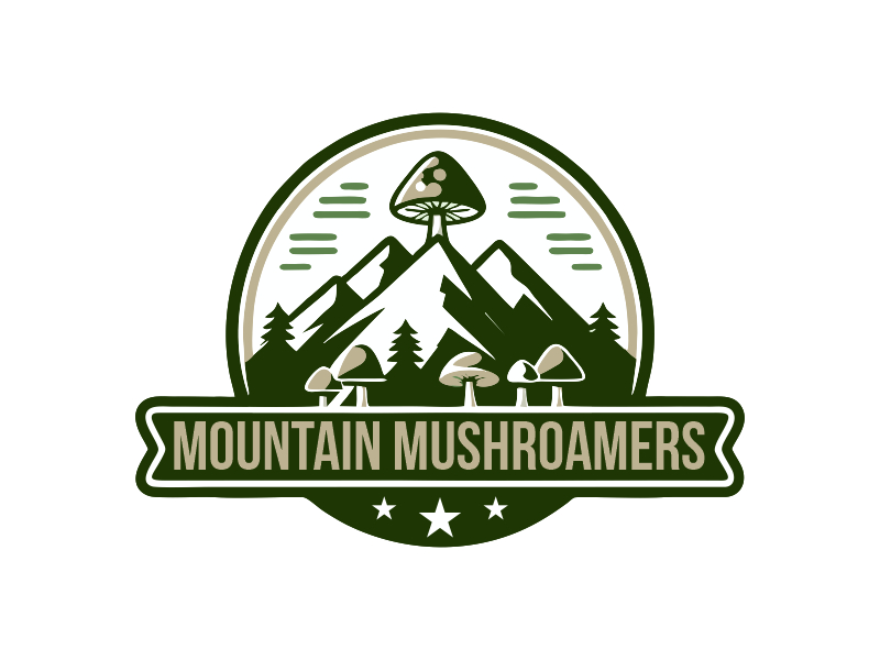 Mountain MushRoamers logo design by Gwerth