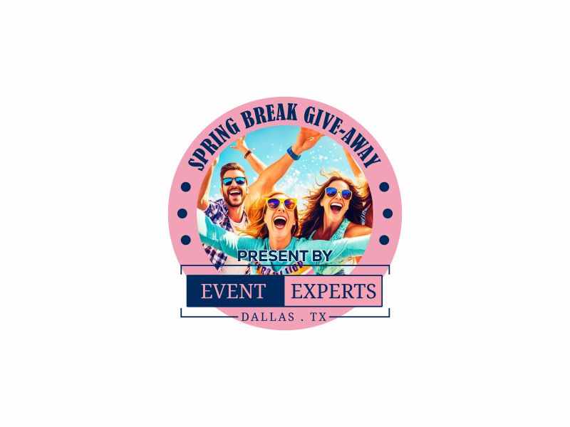 Spring Break Give-away Presented By Event Experts logo design by hopee