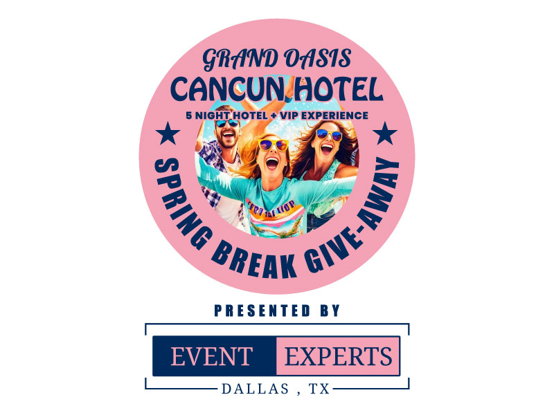 Spring Break Give-away Presented By Event Experts logo design by aryamaity