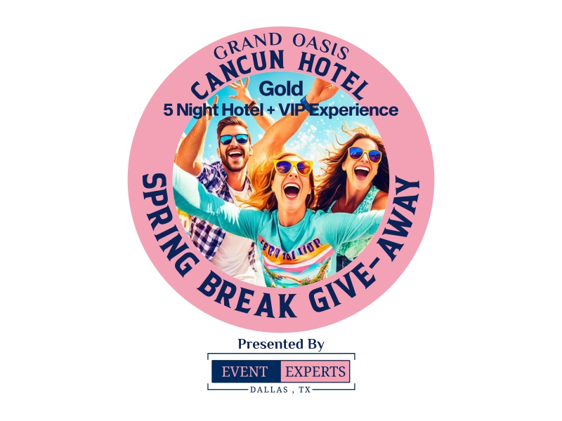 Spring Break Give-away Presented By Event Experts logo design by qqdesigns