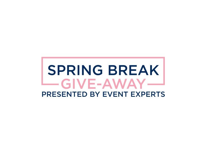 Spring Break Give-away Presented By Event Experts logo design by Diancox