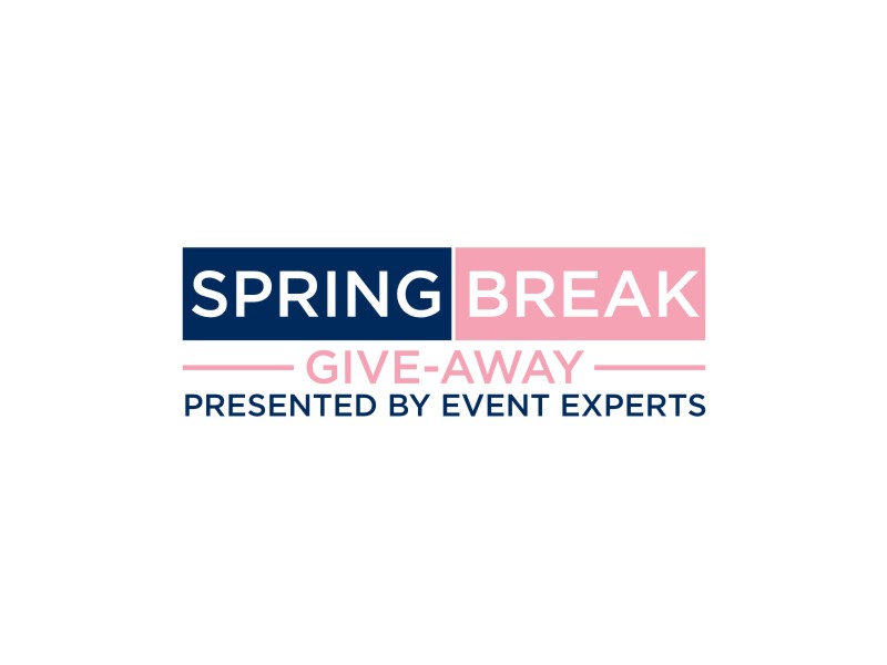 Spring Break Give-away Presented By Event Experts logo design by Diancox