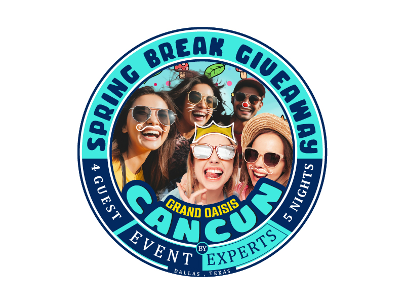 Spring Break Give-away Presented By Event Experts logo design by Graphico Ali