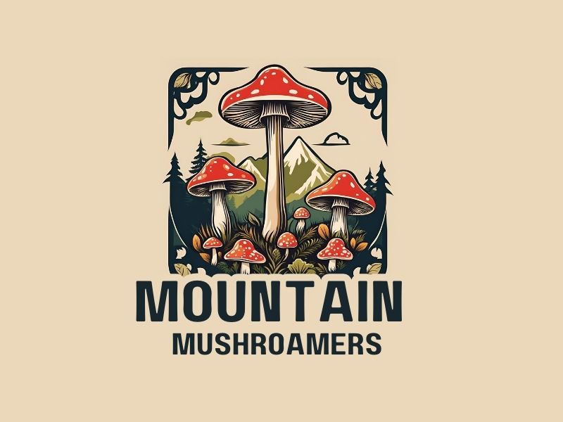 Mountain MushRoamers logo design by joni