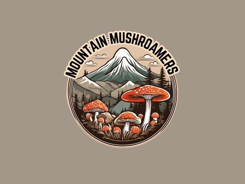 Mountain MushRoamers logo design by joni