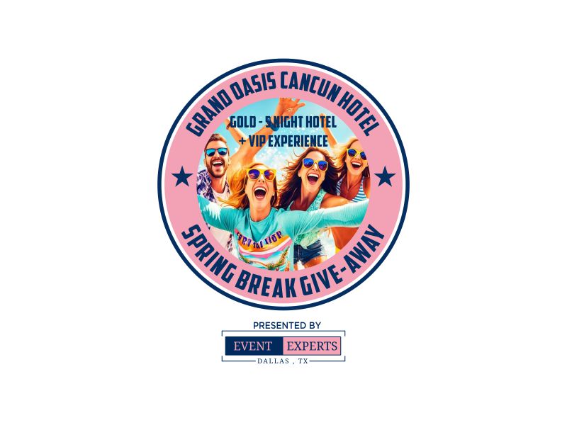 Spring Break Give-away Presented By Event Experts logo design by oke2angconcept