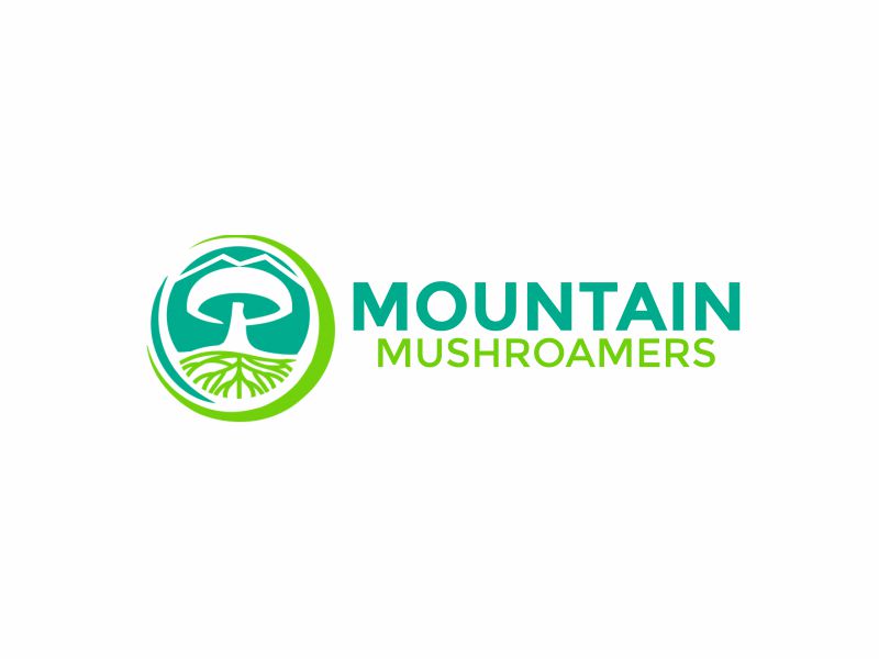 Mountain MushRoamers logo design by joni
