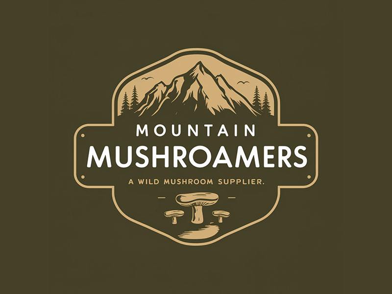 Mountain MushRoamers logo design by Nadine Gharbi