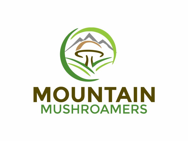 Mountain MushRoamers logo design by joni