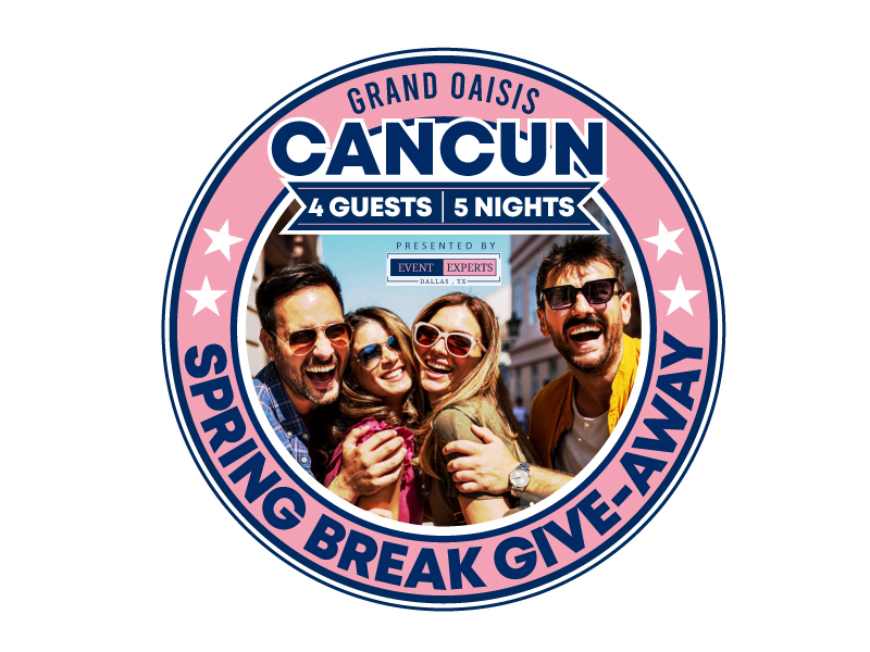Spring Break Give-away Presented By Event Experts logo design by DreamLogoDesign