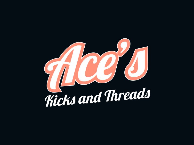 Ace’s Kicks and Threads logo design by dasam