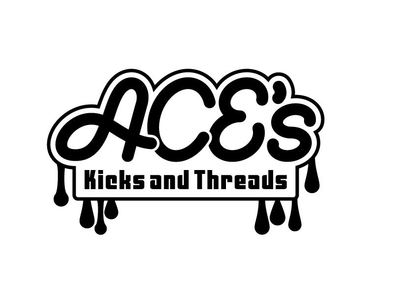 Ace’s Kicks and Threads logo design by paulwaterfall