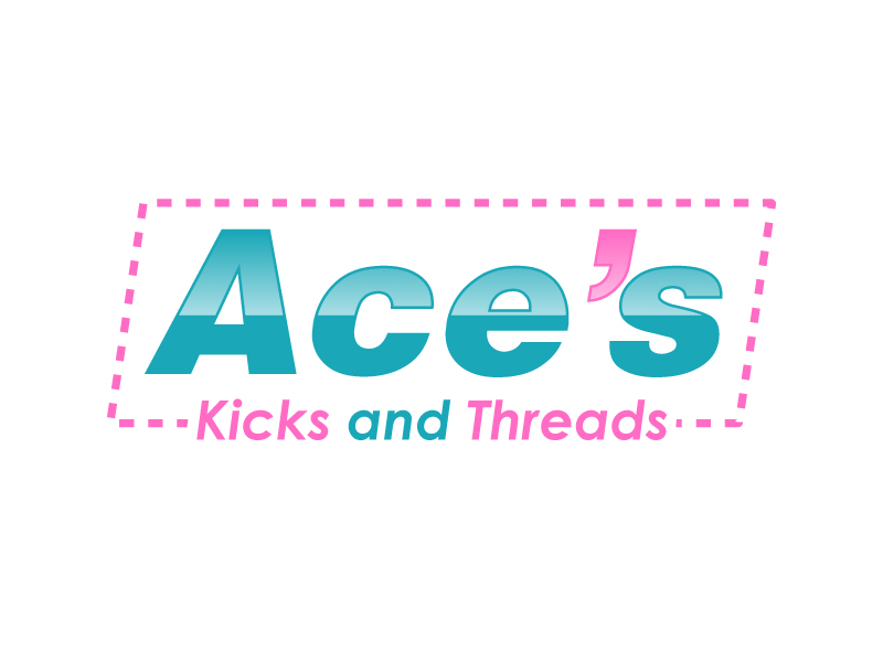 Ace’s Kicks and Threads logo design by uttam