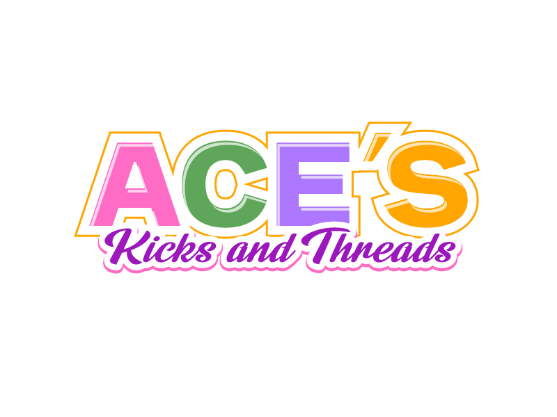 Ace’s Kicks and Threads logo design by uttam