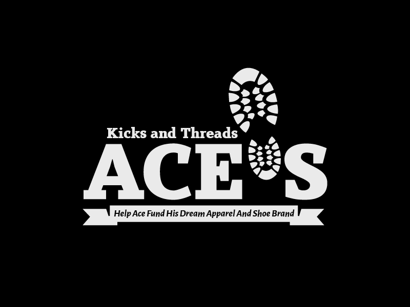 Ace’s Kicks and Threads logo design by grea8design