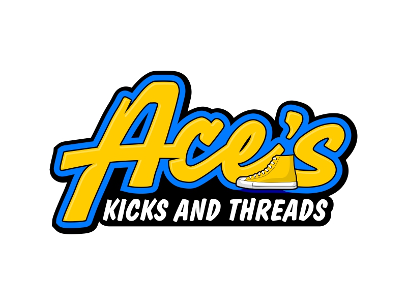 Ace’s Kicks and Threads logo design by ekitessar