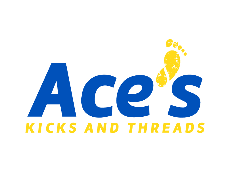 Ace’s Kicks and Threads logo design by KDesigns