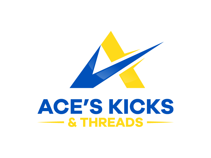 Ace’s Kicks and Threads logo design by KDesigns