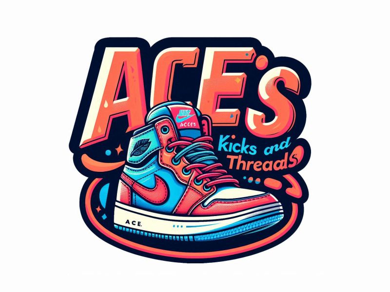 Ace’s Kicks and Threads logo design by dasam