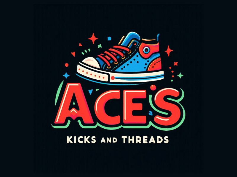 Ace’s Kicks and Threads logo design by dasam