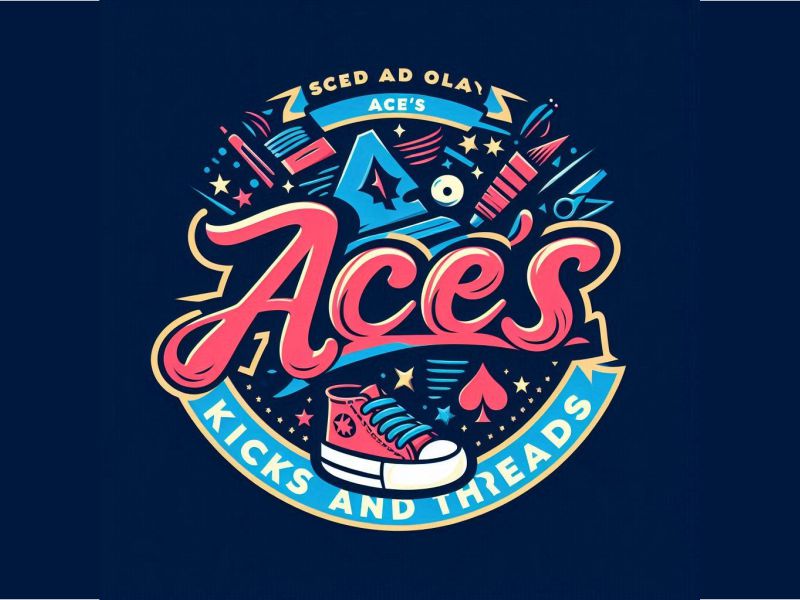 Ace’s Kicks and Threads logo design by dasam