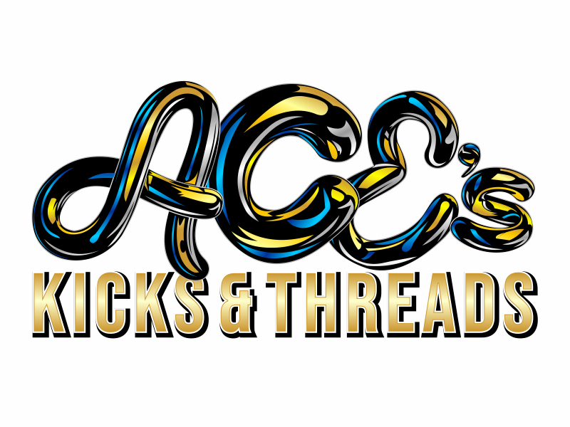 Ace’s Kicks and Threads logo design by aura