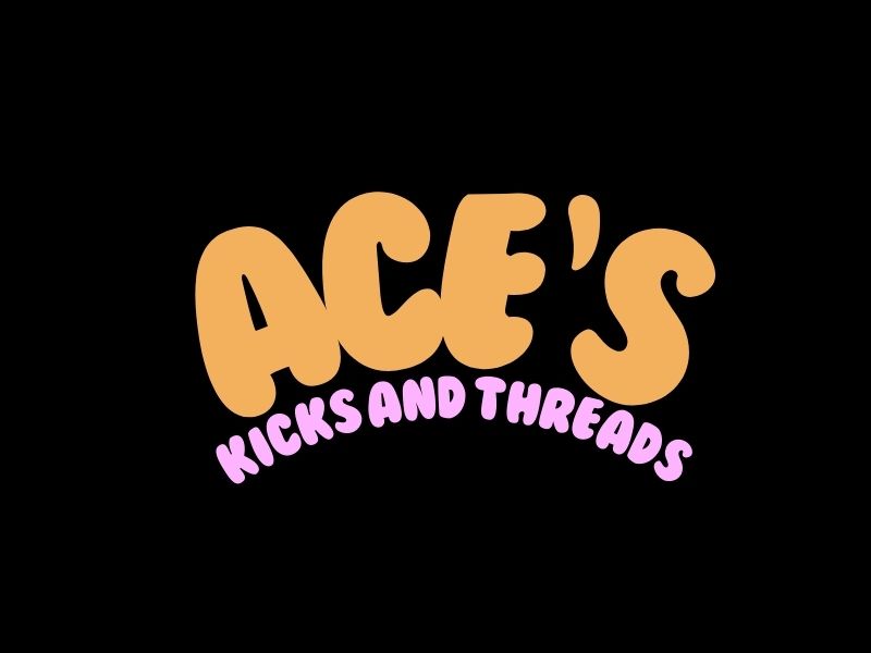 Ace’s Kicks and Threads logo design by joni