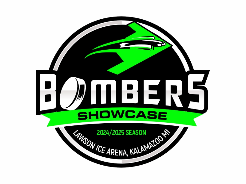 Bomber Showcase logo design by Girly