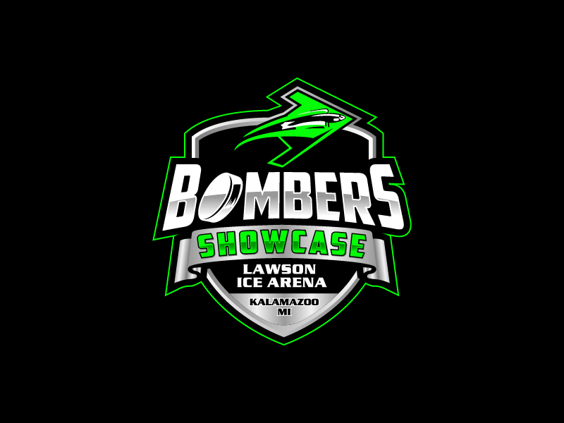 Bomber Showcase logo design by yoppunx